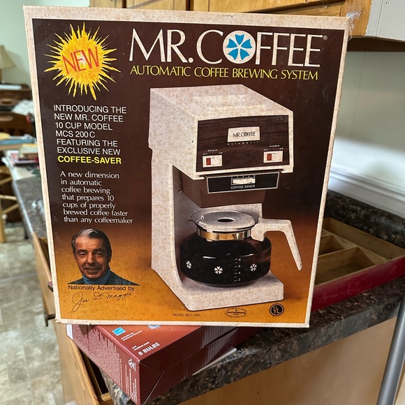 Original Mr. CoffeeAutomatic Coffee Brewing System - Black and White - Picture 1 of 6